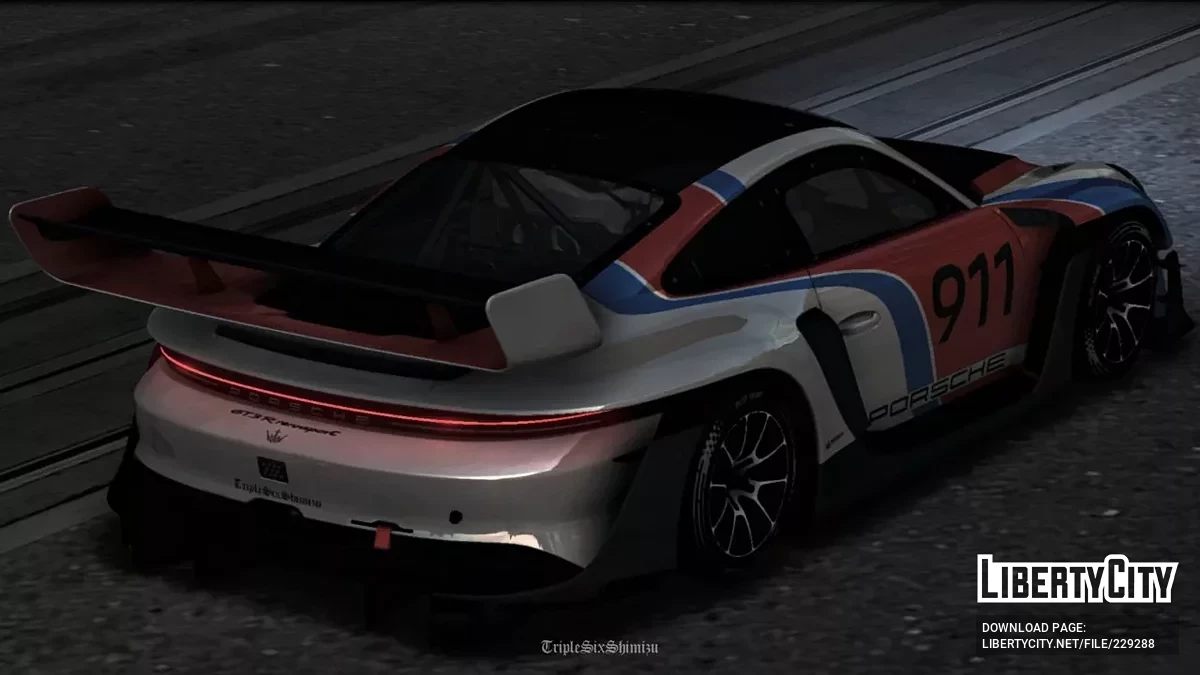 Porsche 911 GT3 R Rennsport / GTA San Andreas