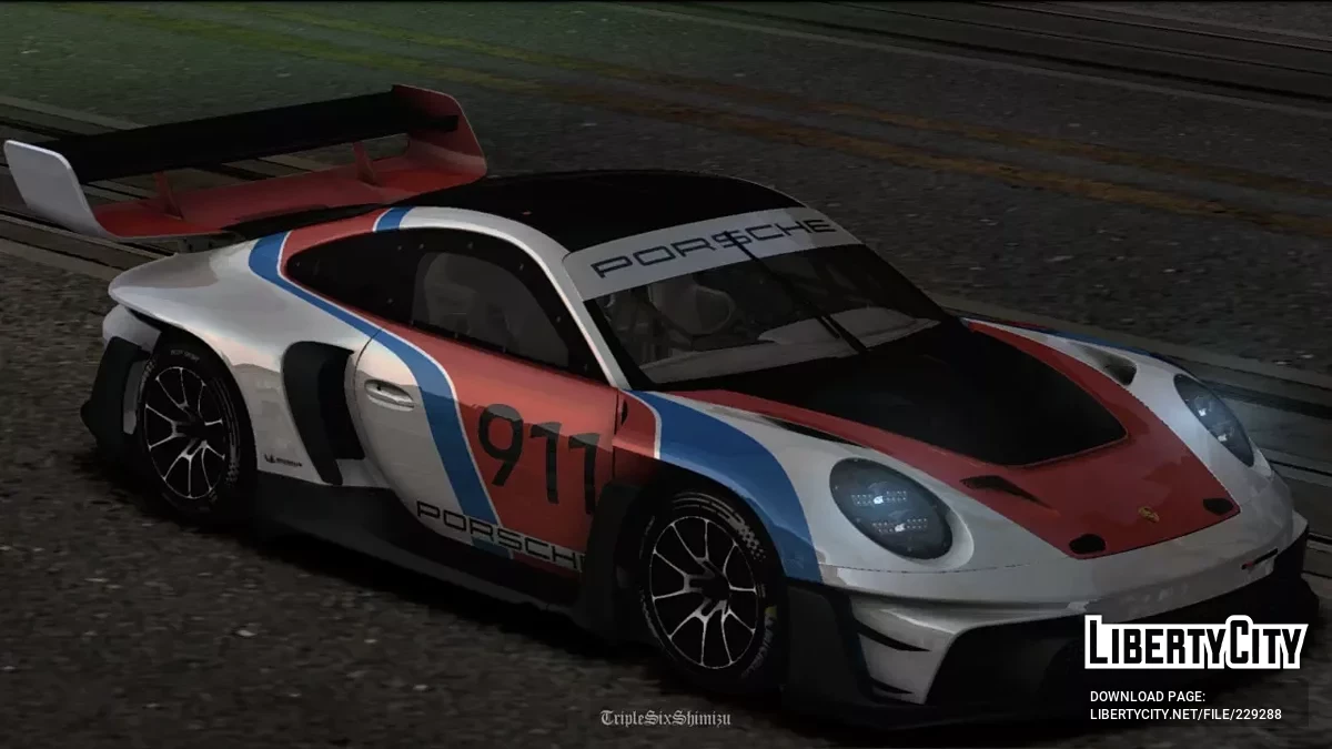 Porsche 911 GT3 R Rennsport / GTA San Andreas