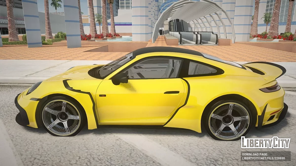 Porsche 911 Brabus Rocket 900 R 2024 / GTA San Andreas