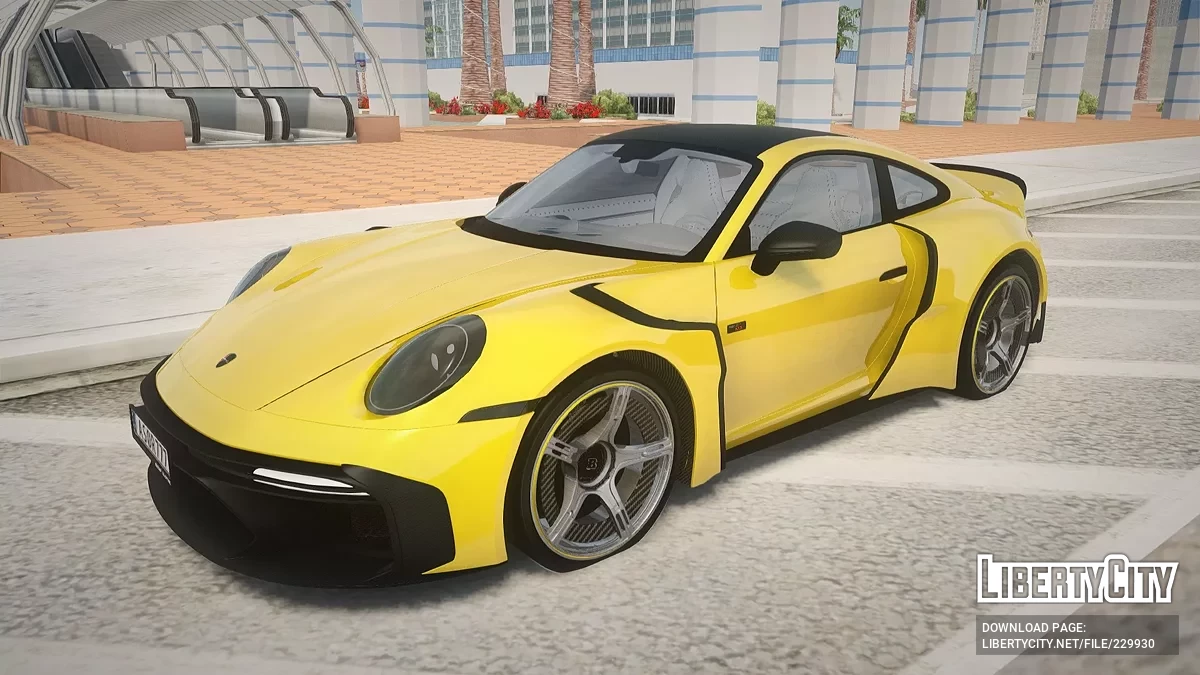 Porsche 911 Brabus Rocket 900 R 2024 / GTA San Andreas