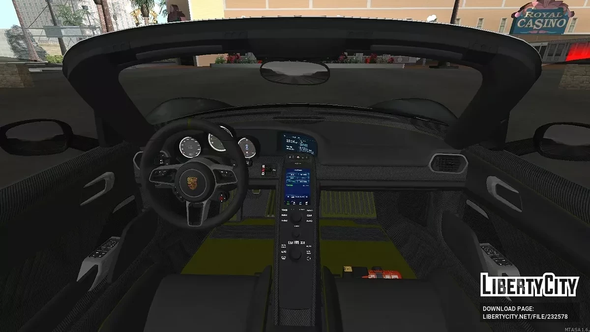 Porsche 918 Spyder + CCD / GTA San Andreas