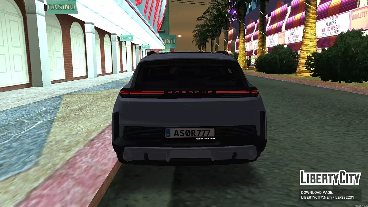 Porsche Cayenne Turbo Electric 2027 / GTA San Andreas