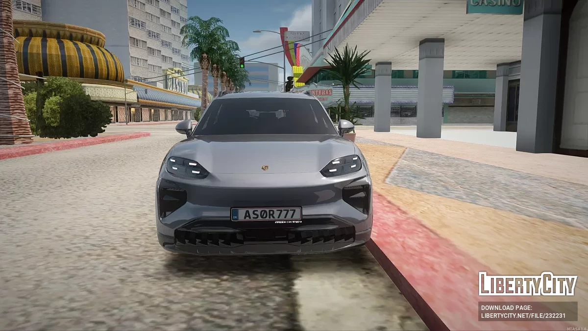 Porsche Cayenne Turbo Electric 2027 / GTA San Andreas