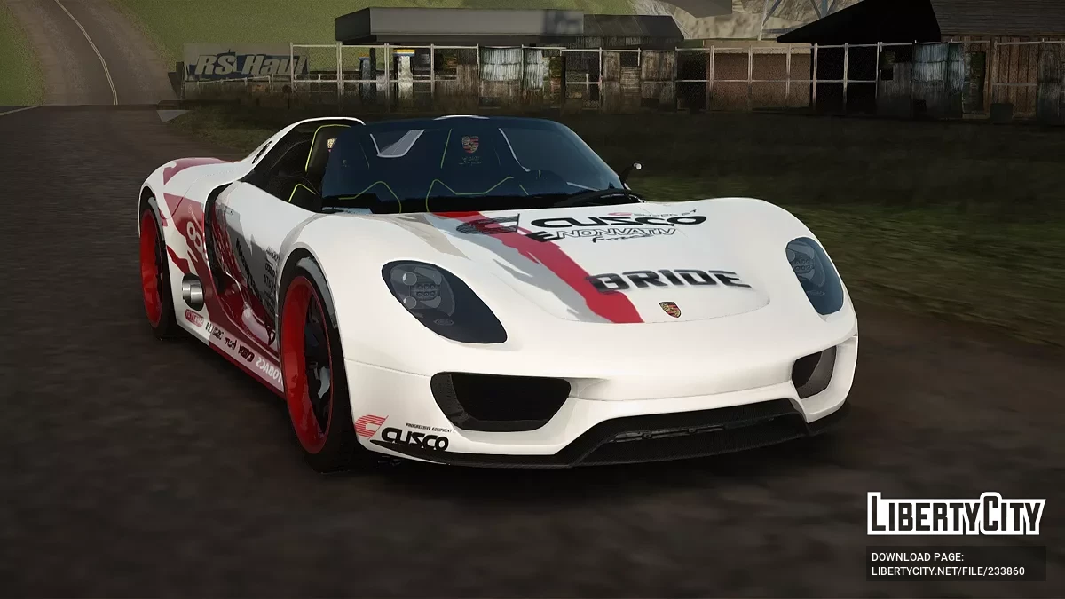 Porsche 918 Spyder Concept / GTA San Andreas