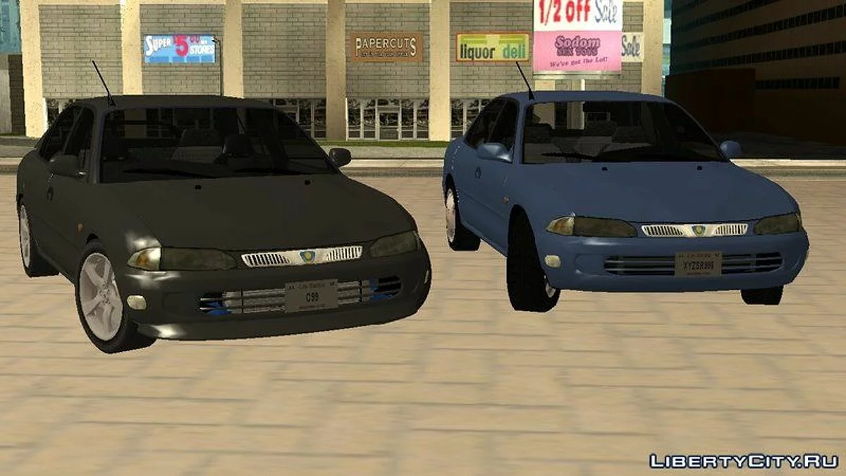 Proton Wira C99 Limited Edition / GTA San Andreas