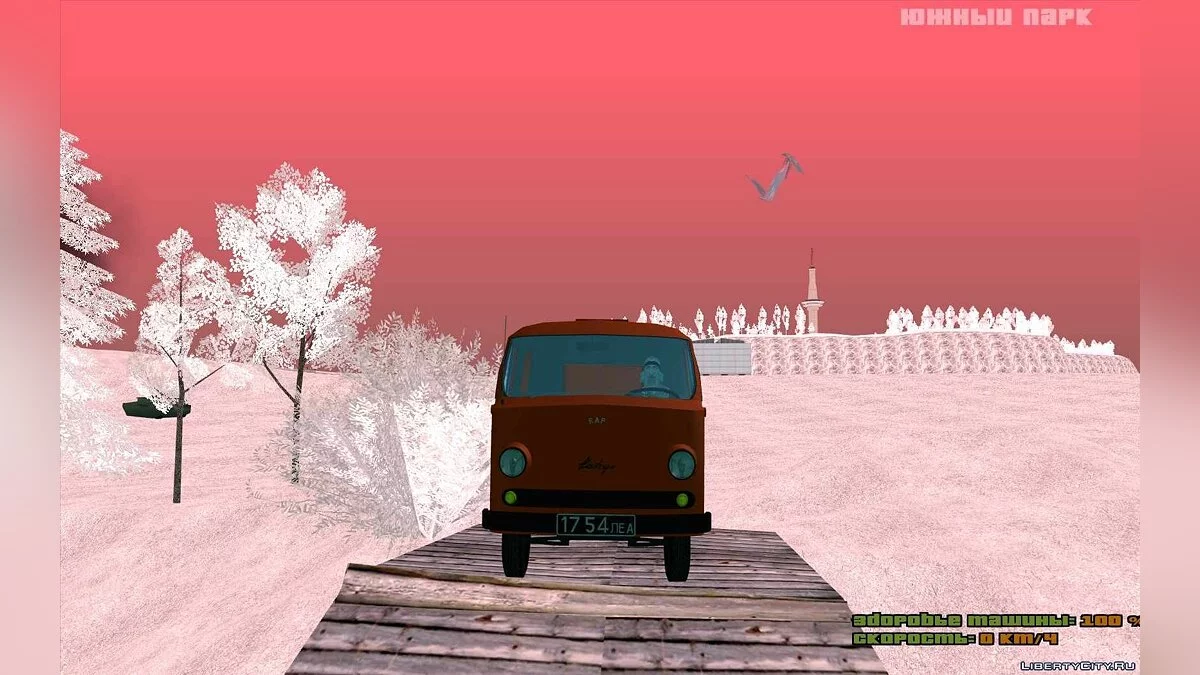 РАФ-977К / GTA San Andreas
