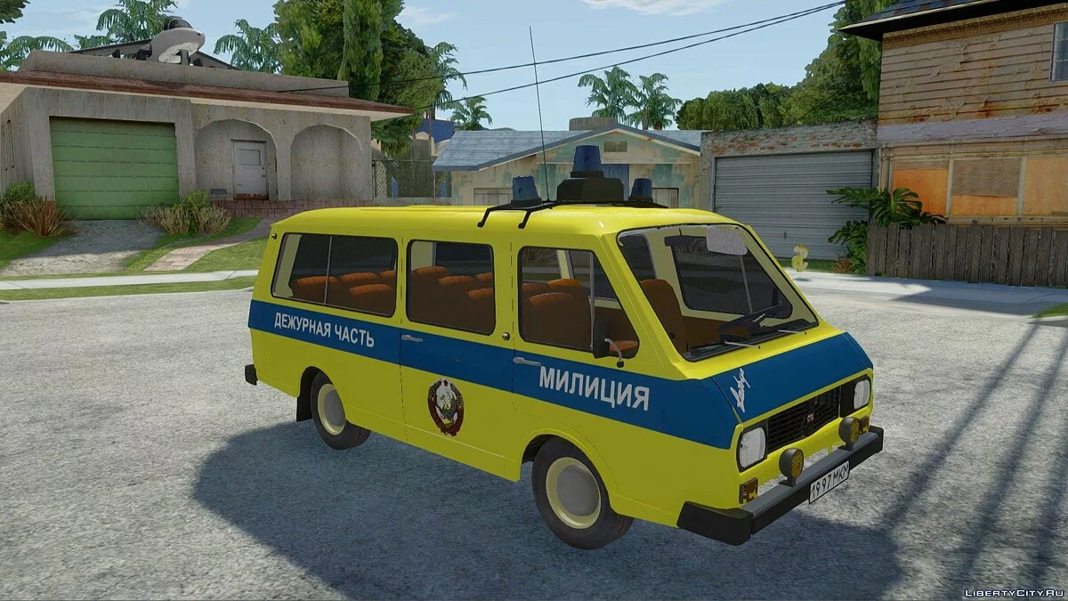 РАФ 2203-01 Милиция / GTA San Andreas