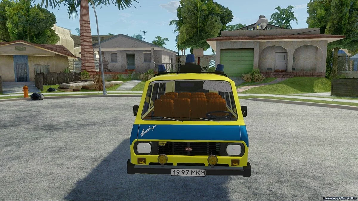 РАФ 2203-01 Милиция / GTA San Andreas