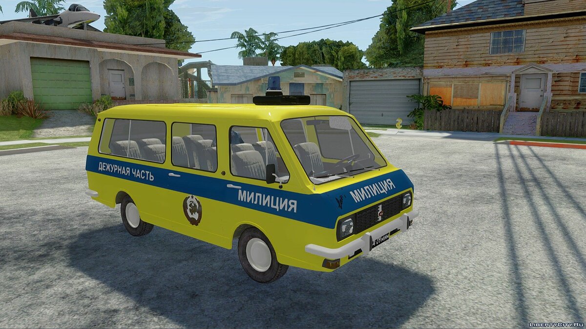 Скачать РАФ-2203 Милиция СССР для GTA San Andreas