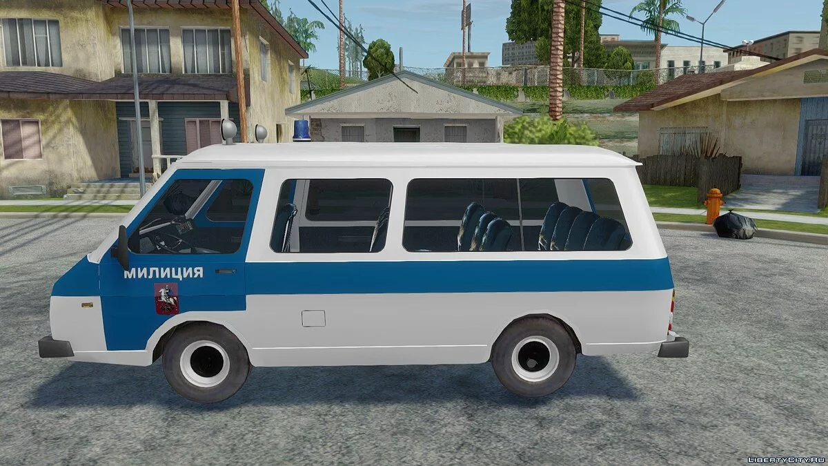 РАФ-22038 Милиция / GTA San Andreas