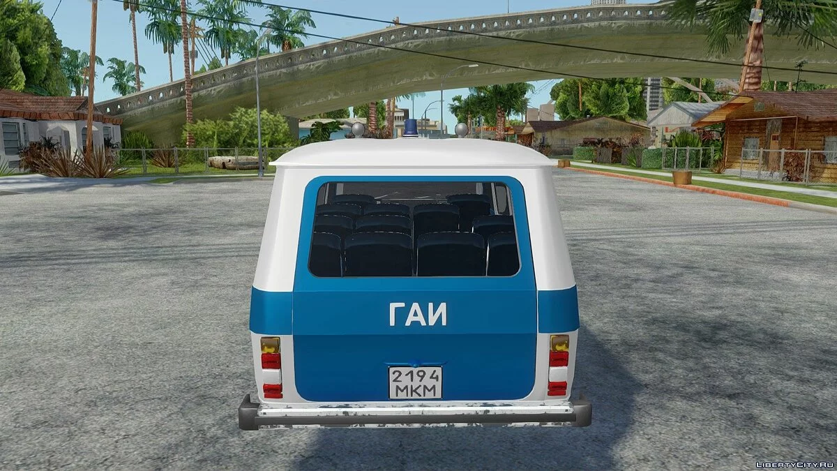 РАФ-22038 Милиция / GTA San Andreas