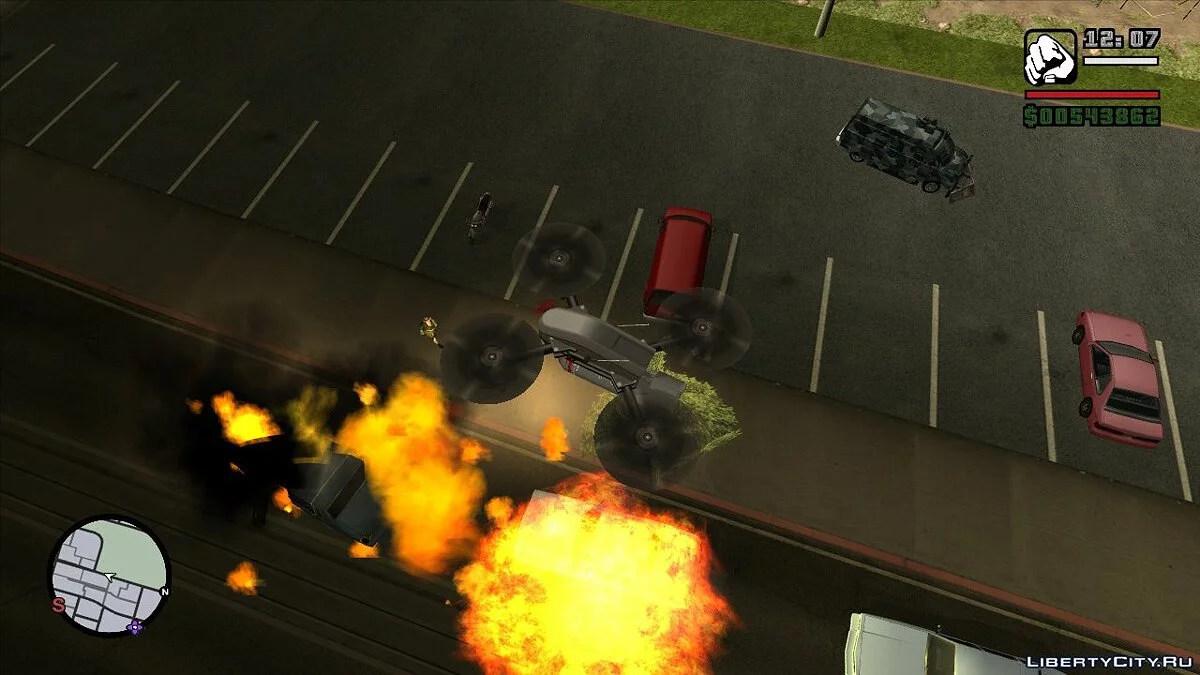 GTA V дроны / GTA San Andreas