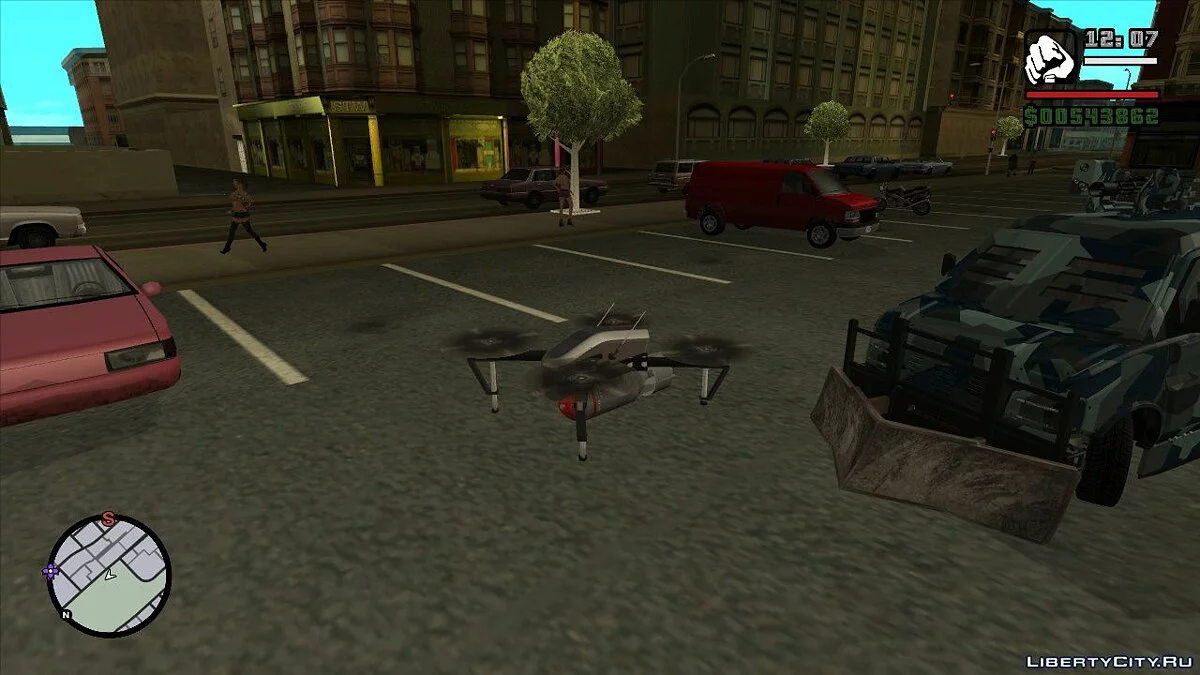 GTA V дроны / GTA San Andreas