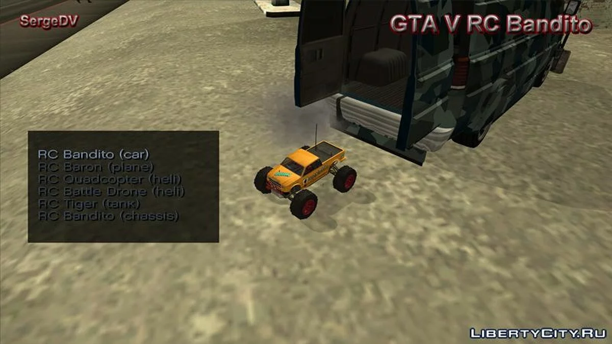 GTA V RC Bandito / GTA San Andreas