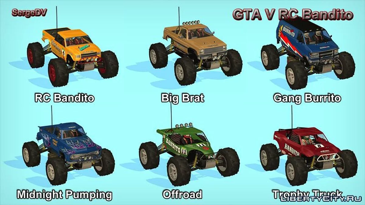 GTA V RC Bandito / GTA San Andreas