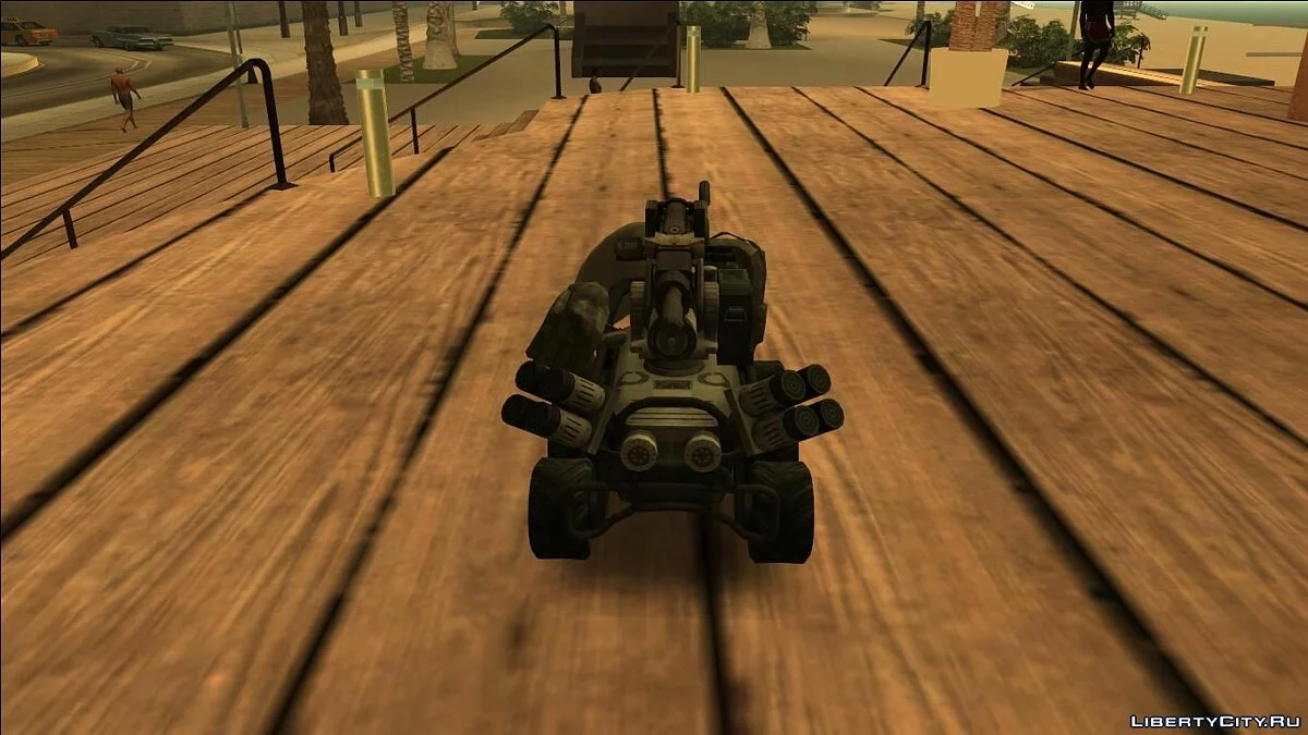 Mobile Turret From Titan Fall / GTA San Andreas
