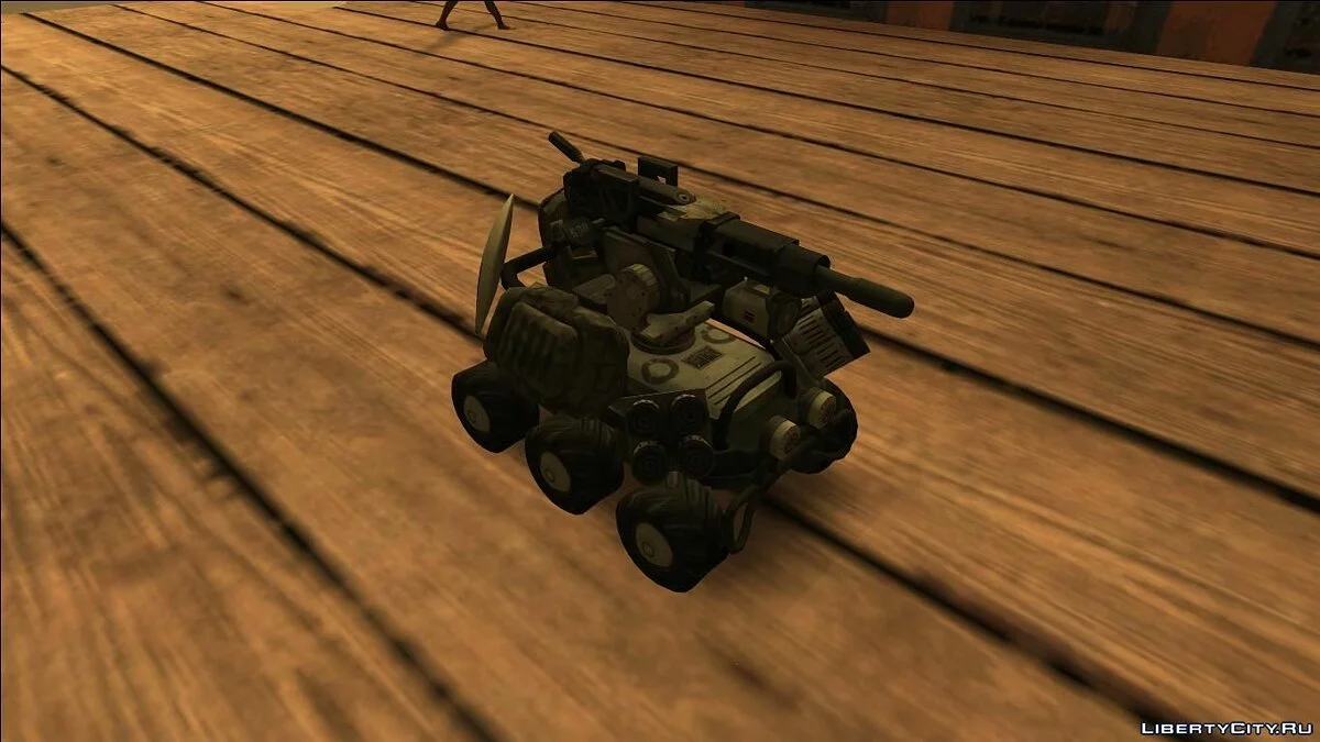 Mobile Turret From Titan Fall / GTA San Andreas