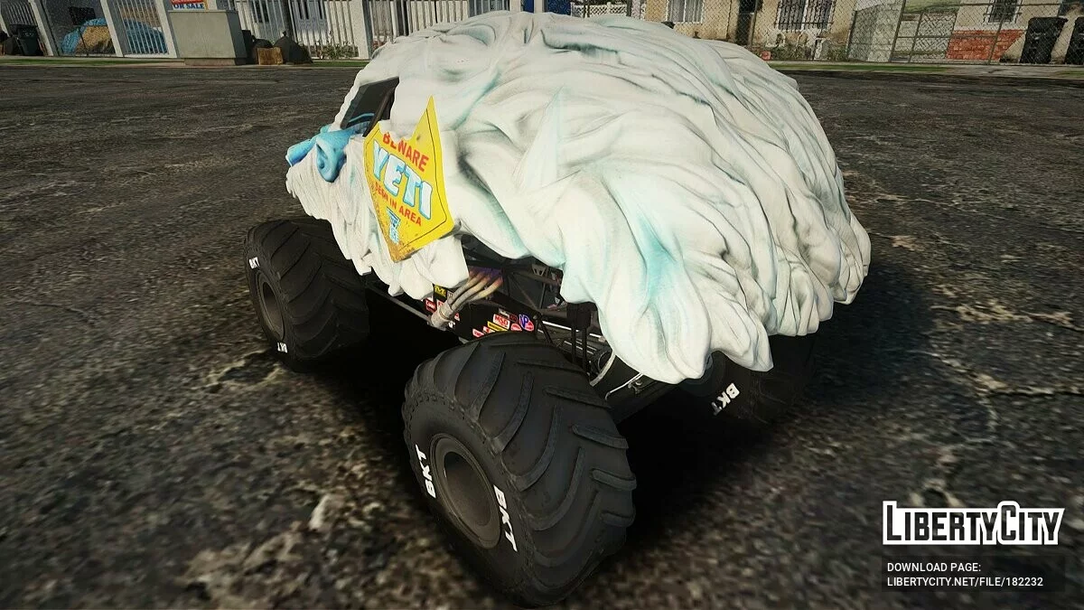 RC Custom Yeti & Sasquatch Monster Truck / GTA San Andreas