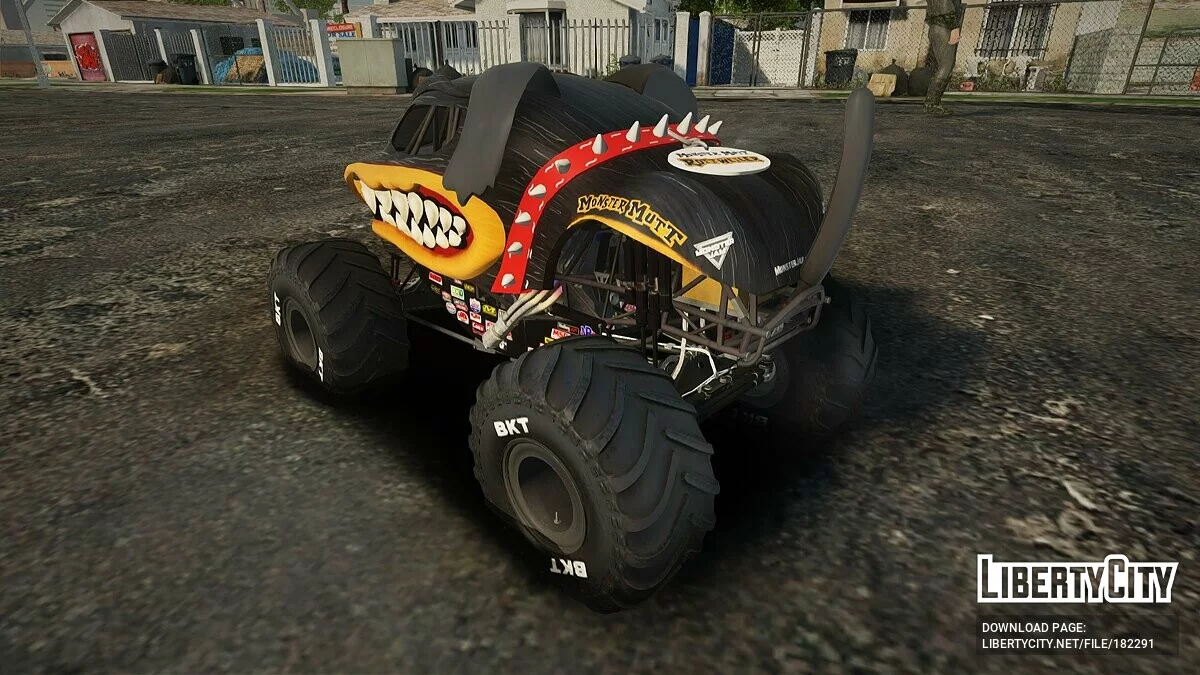 RC Monster Mutt From Monster Jam Steel Titans 1 & 2 / GTA San Andreas