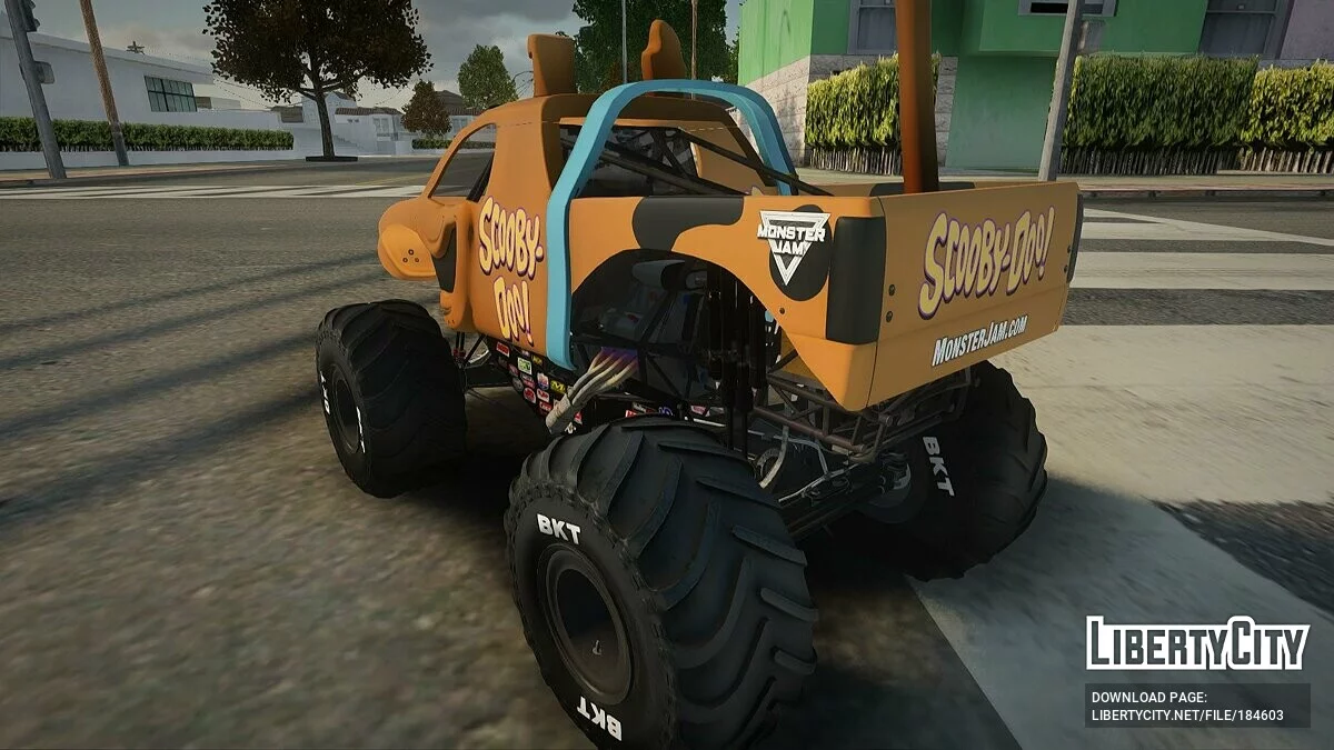 RC Scooby-Doo Monster Truck из Monster Jam / GTA San Andreas
