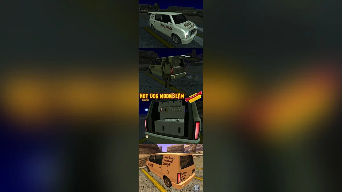 Hot Dog Moonbeam / GTA San Andreas