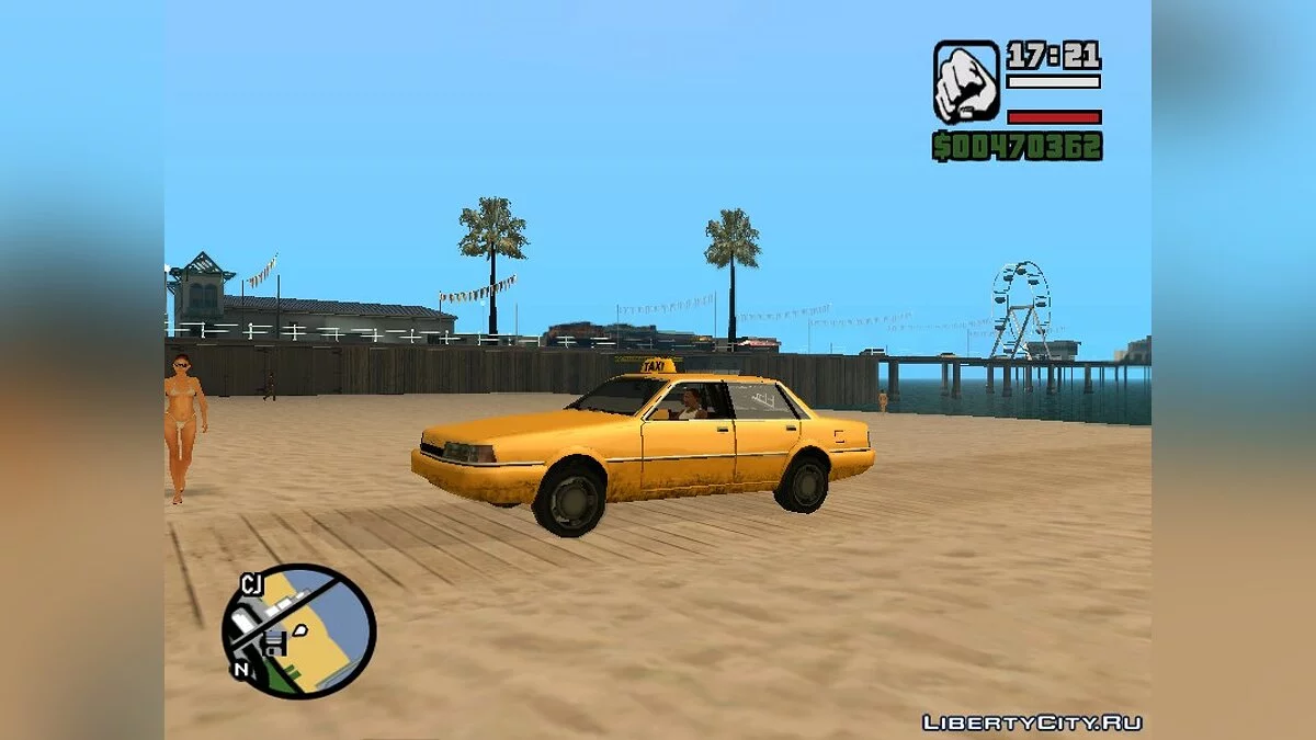 Новая такси Primo / GTA San Andreas