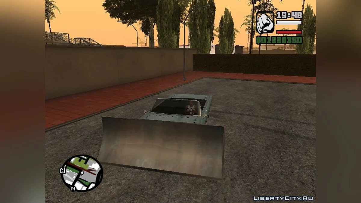 Саванна + Бульдозер / GTA San Andreas