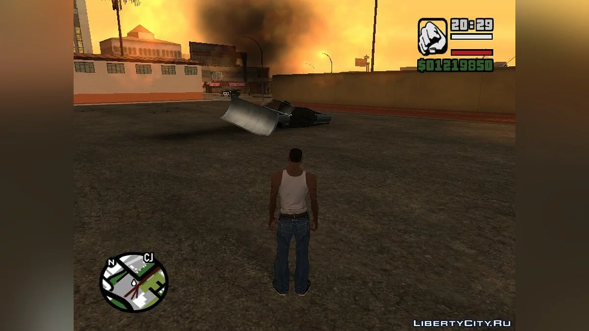 Саванна + Бульдозер / GTA San Andreas