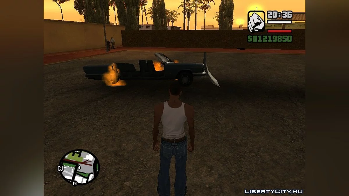 Саванна + Бульдозер / GTA San Andreas