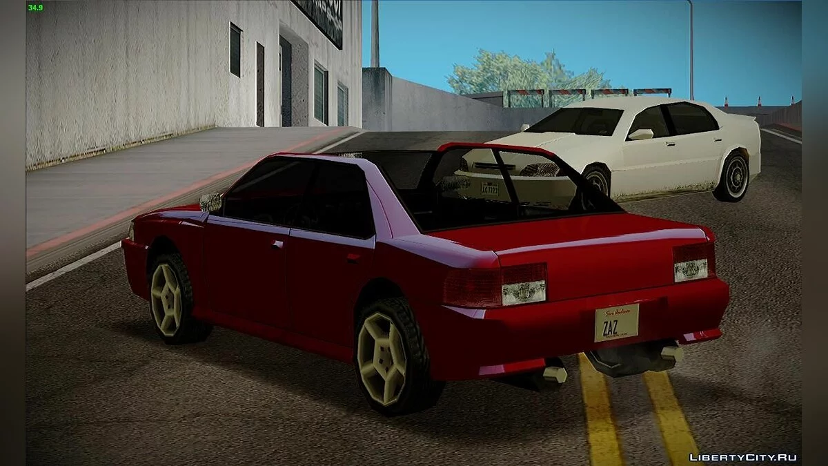 San An Roofless Sultan / GTA San Andreas