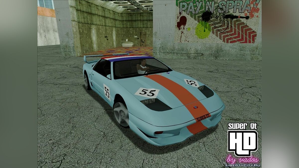 Замена машины Super GT (supergt.dff, supergt.dff) в GTA San Andreas (291  файл) / Файлы отсортированы по скачиваниям в порядке возрастания