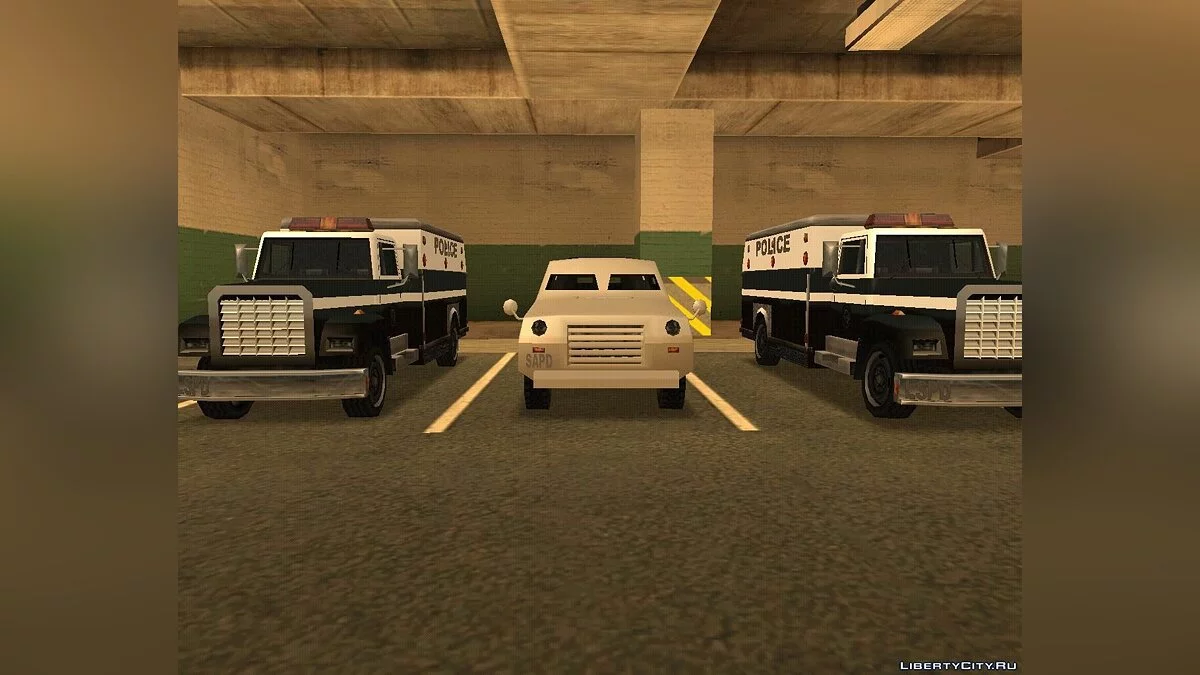 S.W.A.T Van и FBI Truck для SA-MP / GTA San Andreas