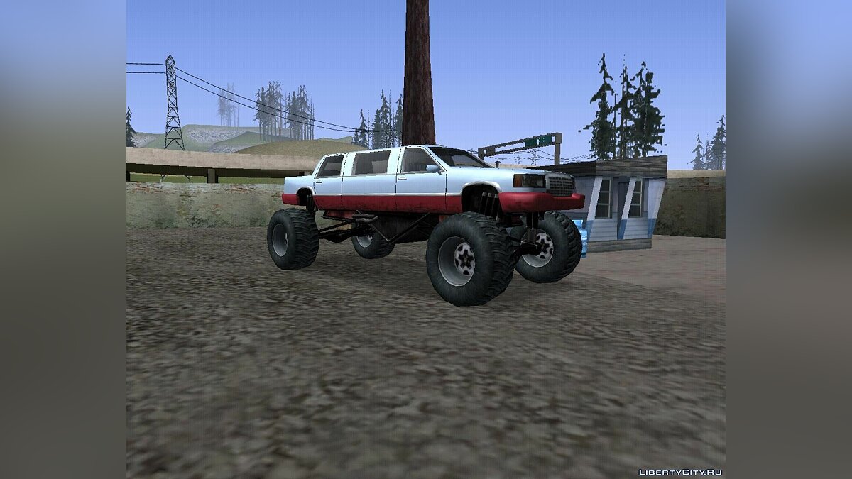 Скачать Stretch Monster Truck для GTA San Andreas