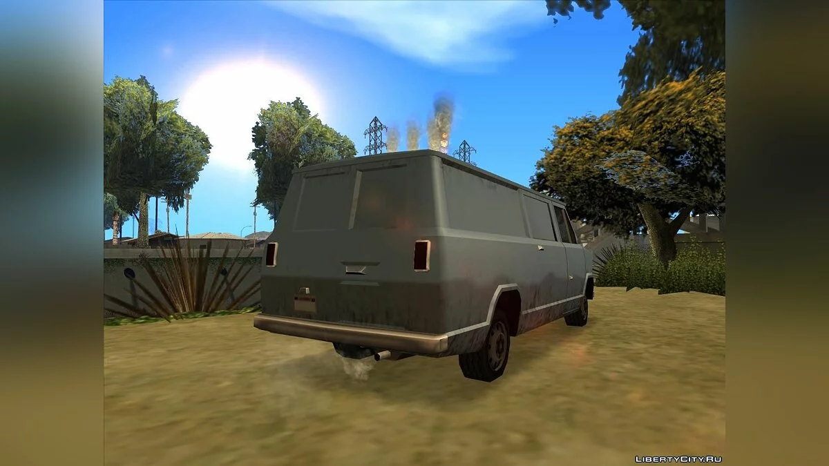 Civil Newsvan v2 / GTA San Andreas