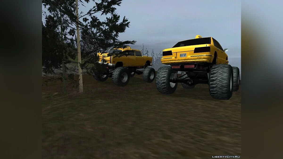 Taxi & Cabbie Monster Truck / GTA San Andreas