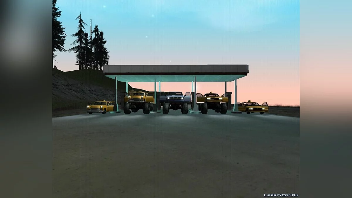 Taxi & Cabbie Monster Truck / GTA San Andreas