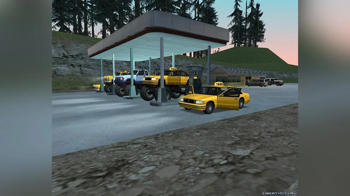 Taxi & Cabbie Monster Truck / GTA San Andreas