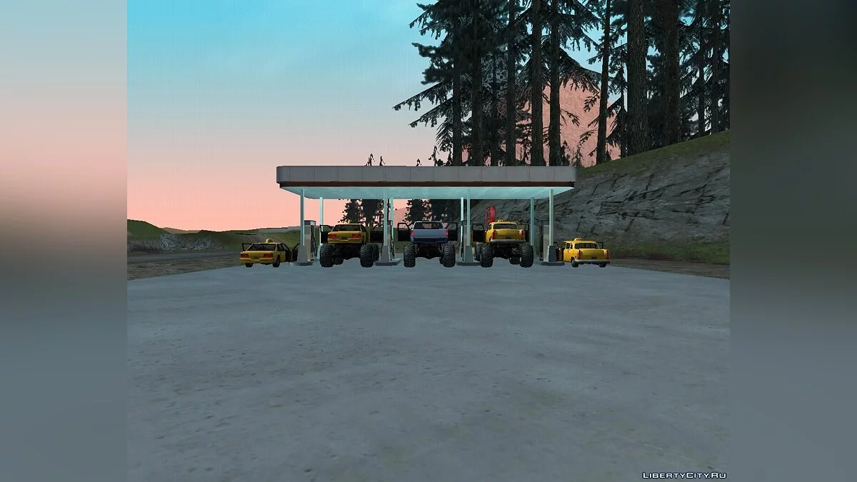 Taxi & Cabbie Monster Truck / GTA San Andreas