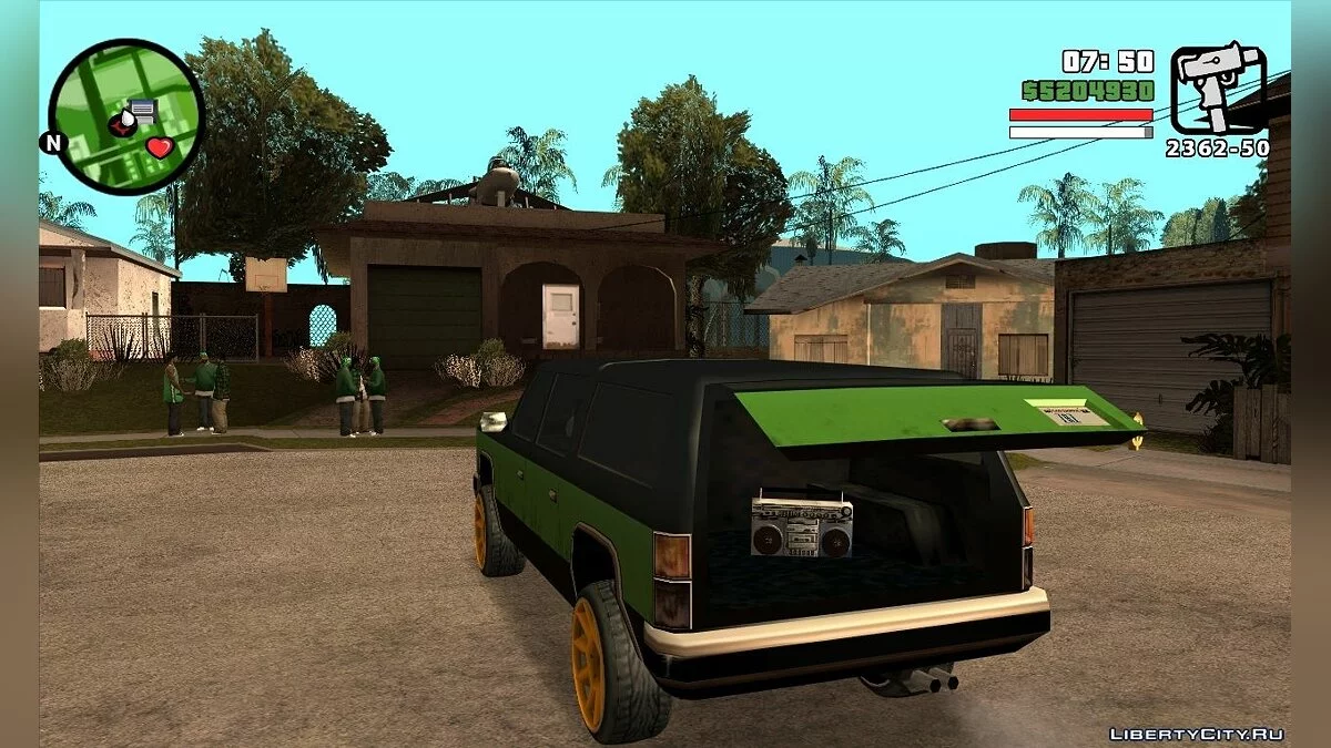 Grove Gang Rancher / GTA San Andreas