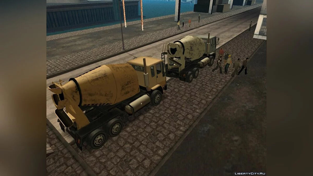 DFT-30 Цементовоз / GTA San Andreas