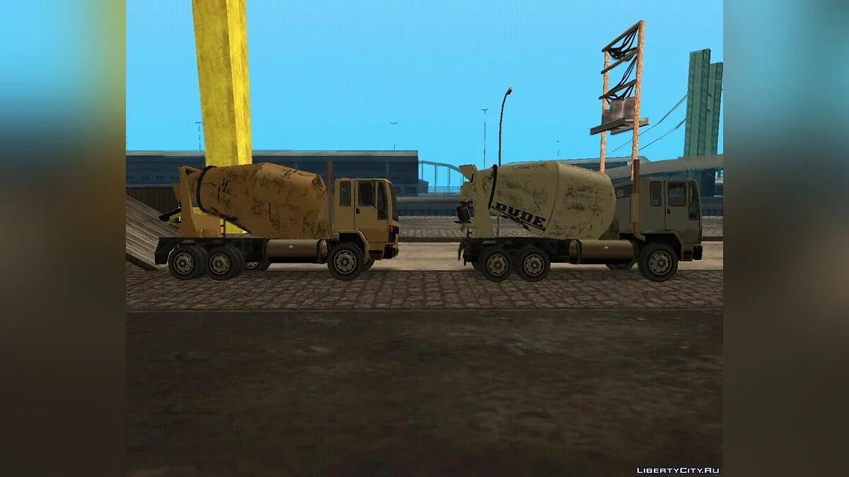 DFT-30 Цементовоз / GTA San Andreas