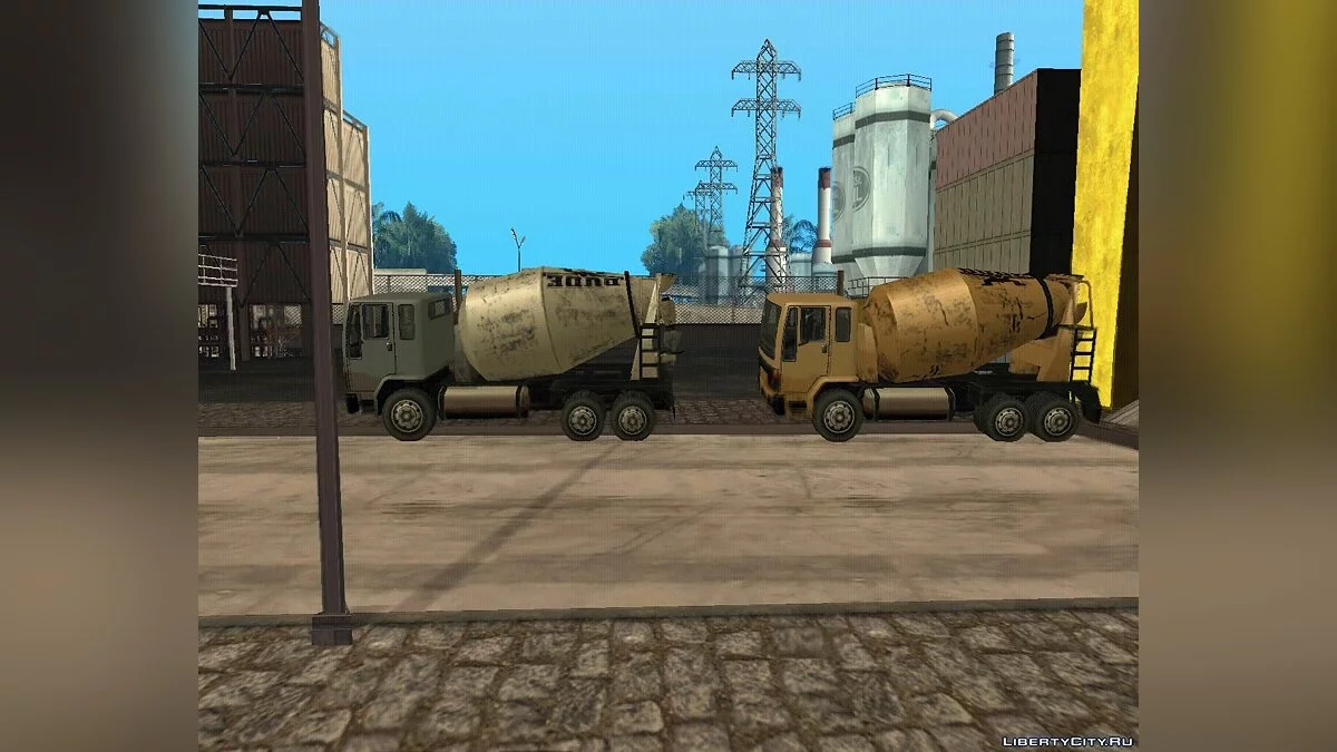DFT-30 Цементовоз / GTA San Andreas