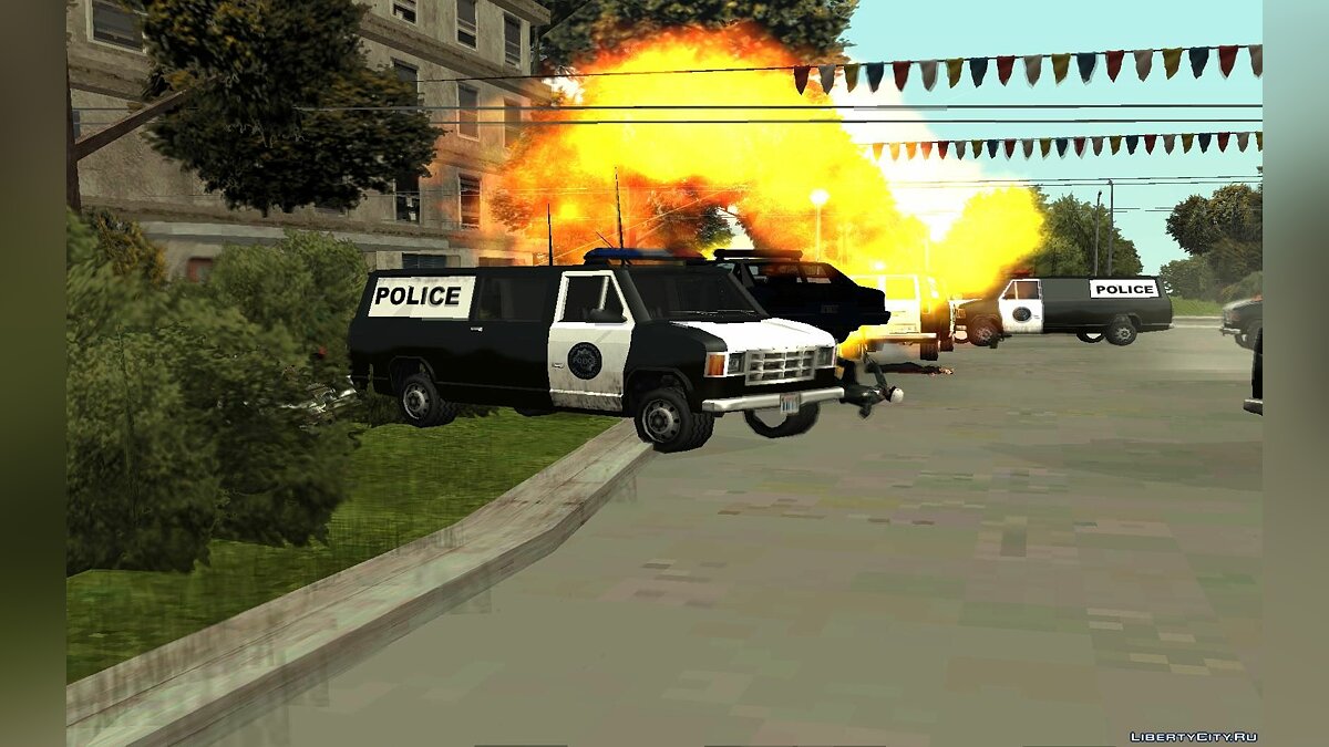 Скачать S.W.A.T van для GTA San Andreas