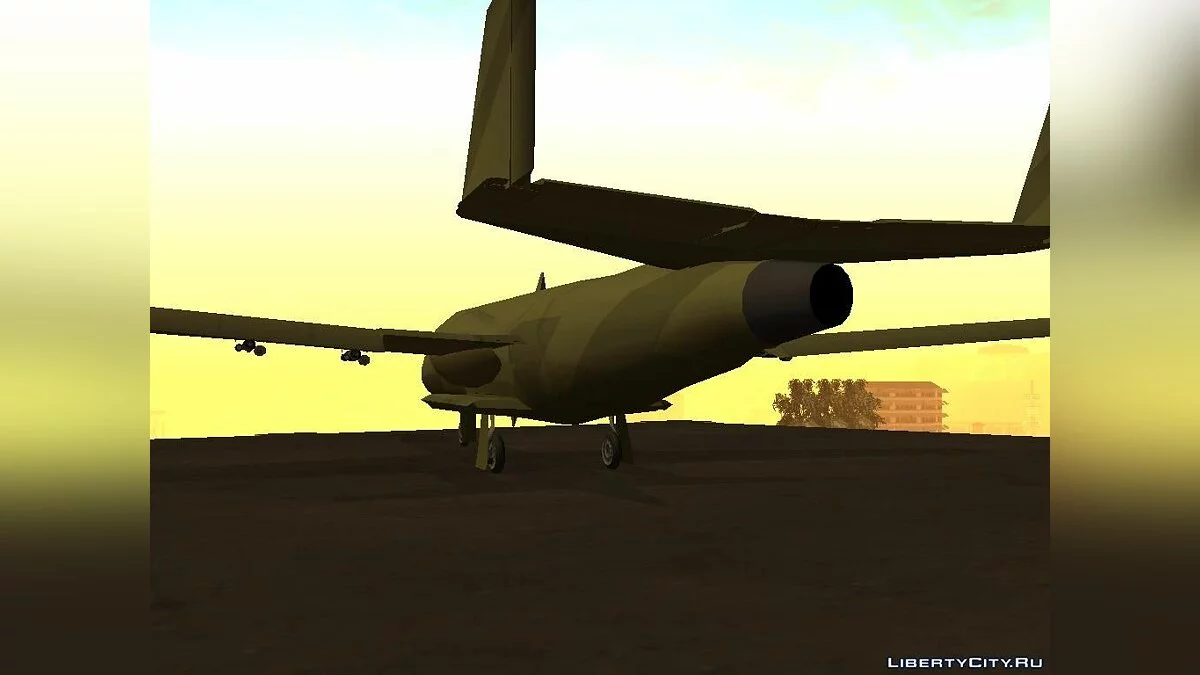 Штурмовик Shamal / GTA San Andreas