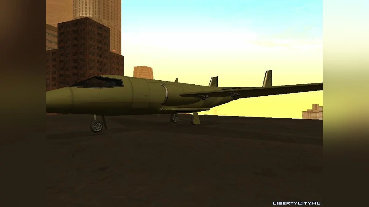 Штурмовик Shamal / GTA San Andreas