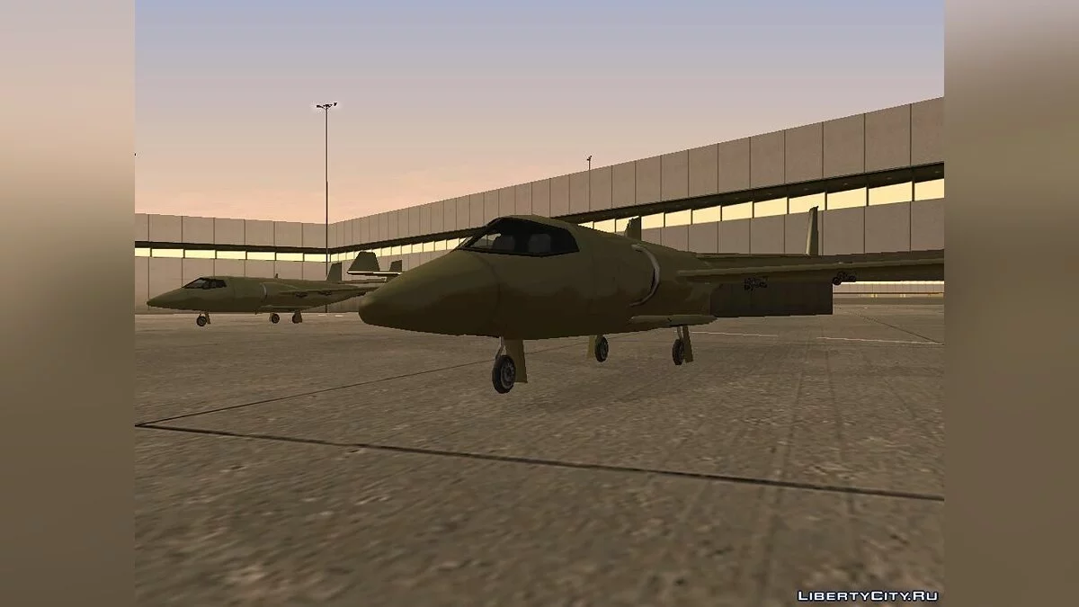 Штурмовик Shamal / GTA San Andreas