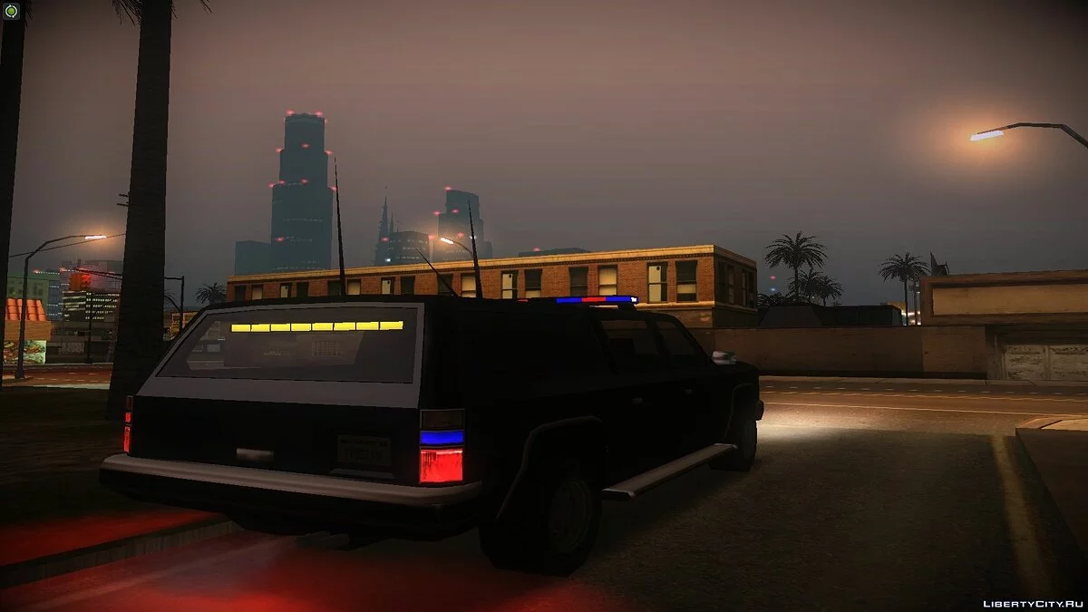 Vanilla Emergency Vehicles with Lightbars Pack / GTA San Andreas