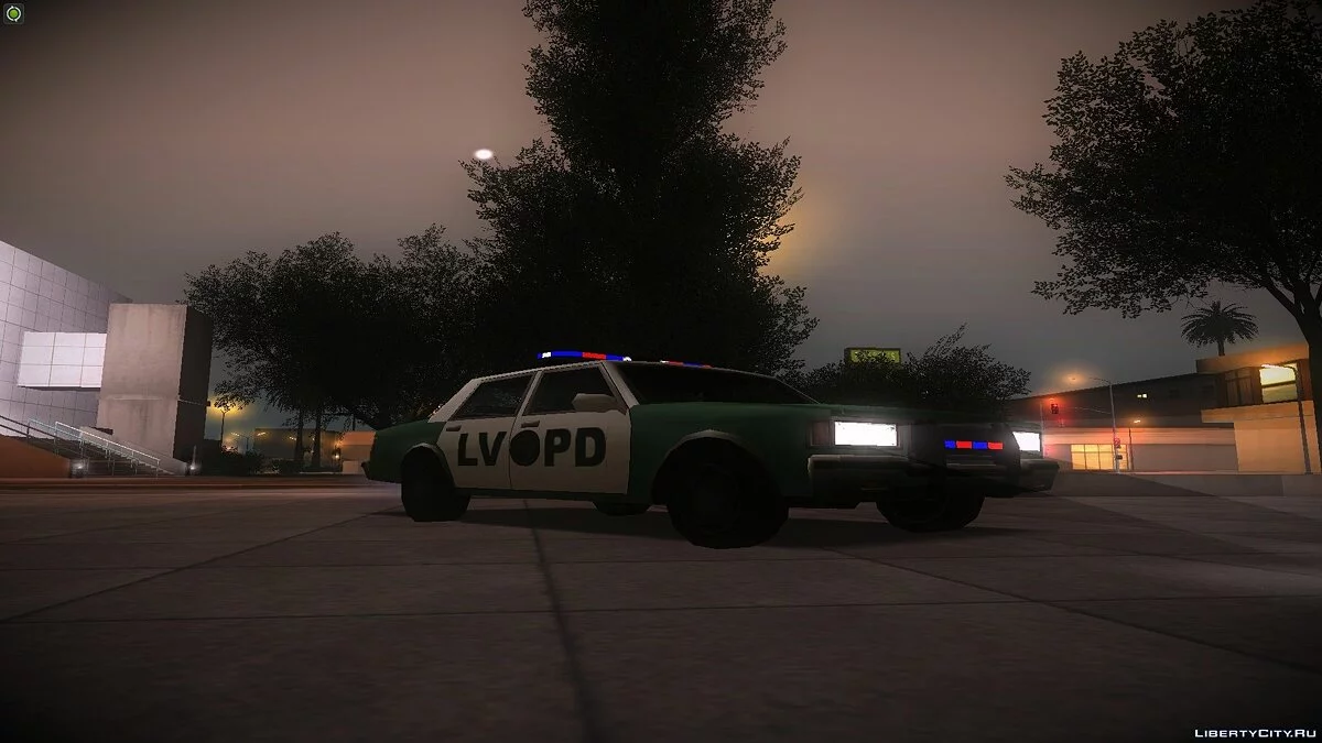 Vanilla Emergency Vehicles with Lightbars Pack / GTA San Andreas