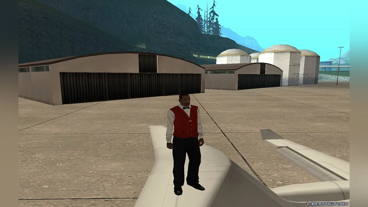 Fixed and enterable Shamal / GTA San Andreas