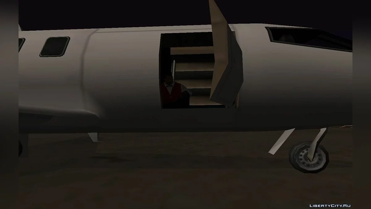 Fixed and enterable Shamal / GTA San Andreas
